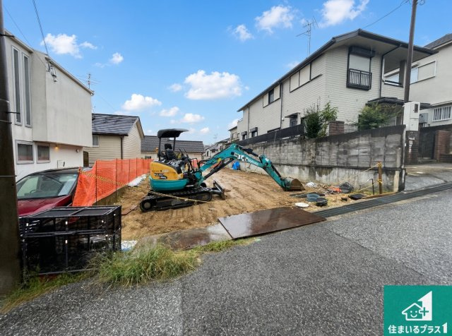 ■宝塚市長寿ガ丘　第2期　新築一戸建ての外観|周辺は落ち着いた街並みの住宅地！子育てがしやすい住環境です！まだ未完成ですが、現地でしかわからない事もございます。是非一度ご覧ください。