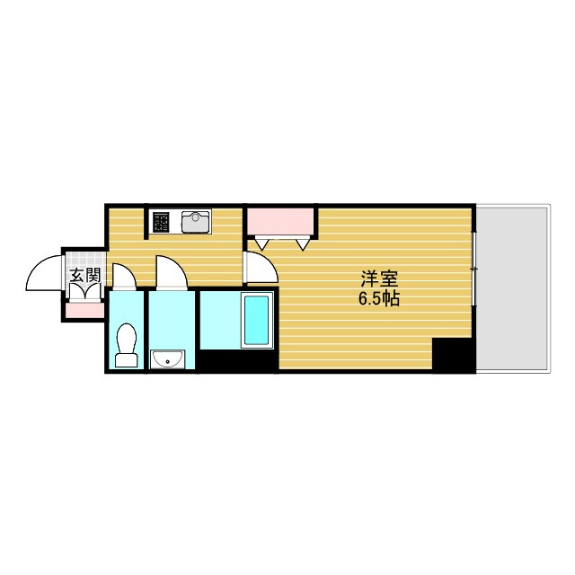 アルティザ江坂の間取り