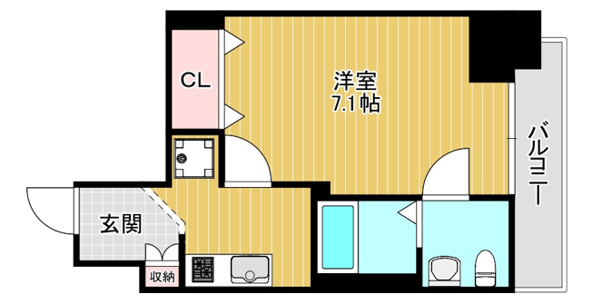 【間取り】 | エグゼ大阪城イースト
