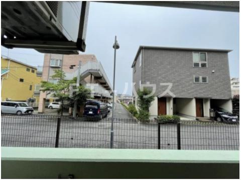 ルクレ津田沼のバルコニー