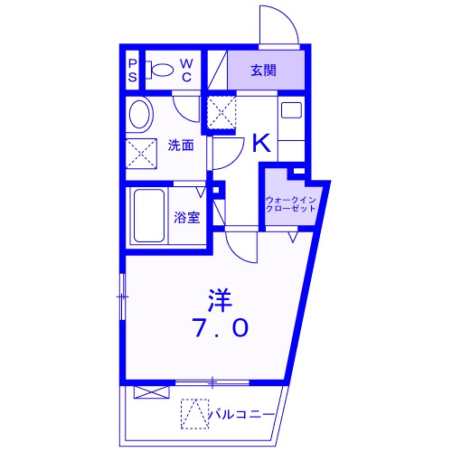 フィオーレ静 吉敷町の間取り