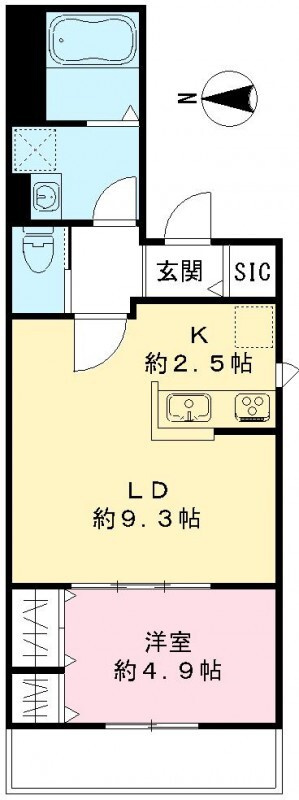 ルナリア大森町の間取り