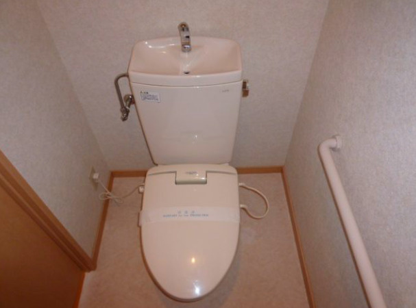 カーサフォルトオアサのトイレ|落ち着いた色調のトイレです