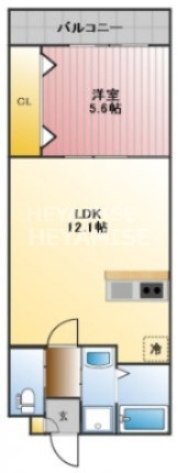 Avenir小菅の間取り