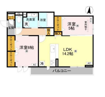 【間取り】 | ドゥジエム高石