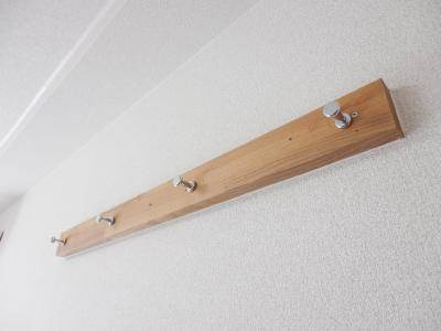 サンシャイン西院の内装|壁面物掛け