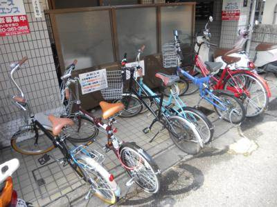 サンシャイン西院の駐車場|駐輪スペース