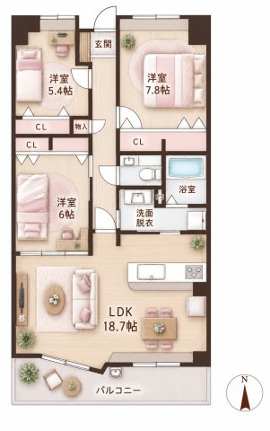 ふぁみーゆ寝屋川セントラルパークB棟の間取り|間取り図はいかがですか？ご希望を叶える間取りですか？リビングの広さは？水回りの位置は？カウンターキッチン？など色々な情報が集約されています。弊社ではリフォームなどのご相談も承っております。