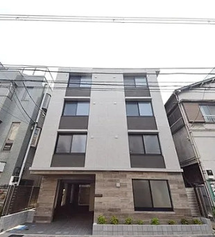 アトリオフラッツ菊川の外観|おしゃれな外観です