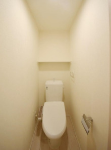 アトリオフラッツ菊川のトイレ|落ち着いたトイレです