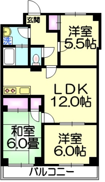 アーバンさくら通りの間取り|★開放感のある間取り★