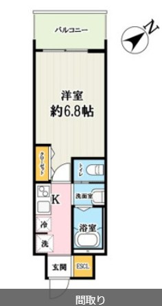 【仲介手数料：50％OFF】対象物件！の間取り
