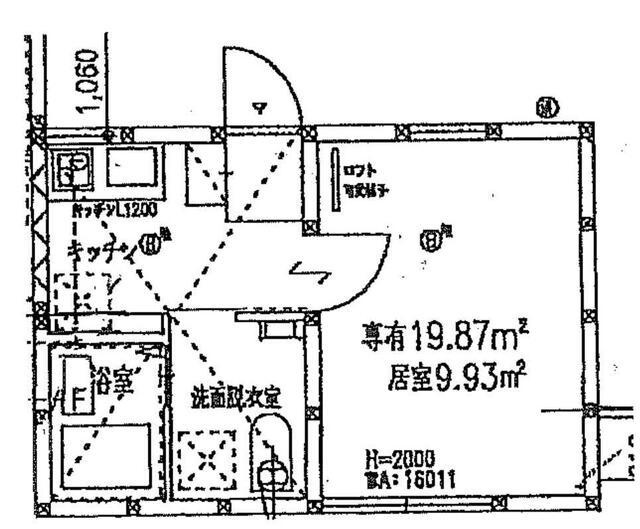アザーレ西生田の間取り