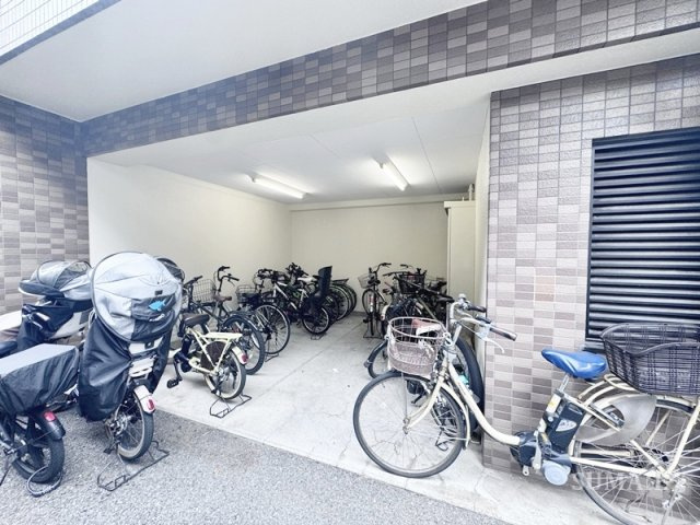スクエア板橋のその他共用部分|駐輪場です