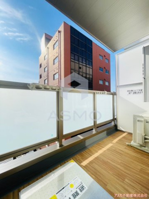 【バルコニー】 | テラ西田辺 | 同マンション別部屋　参考写真