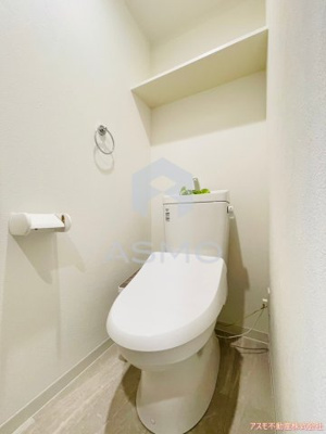 【トイレ】 | テラ西田辺 | 同マンション別部屋　参考写真