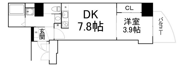 【間取り】 | セレニテ梅田EST