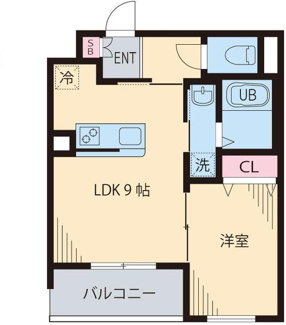 【間取り】 | シャトル聖　小金井 | 間取りです。