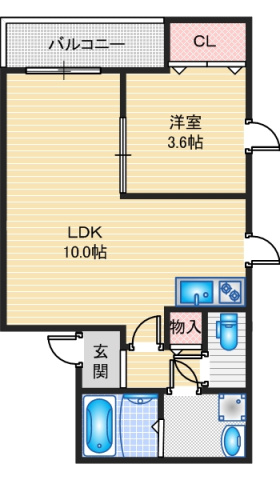 【間取り】 | ファインウッド南茨木