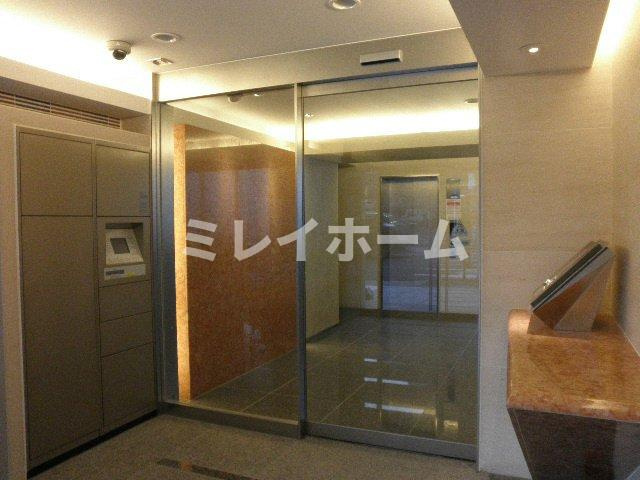 スカイコート池上壱番館のエントランス