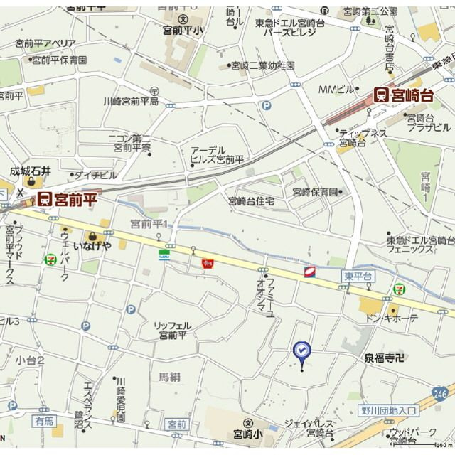 アヌシーパルの地図