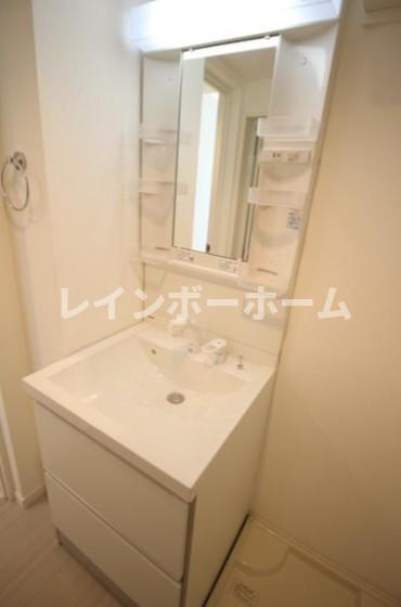 マーレ船橋の独立洗面台