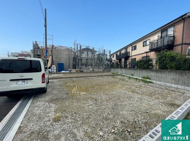 豊中市上野東　第1期　新築一戸建ての外観|現在建築中！落ち着いた街並みで新生活を始めることが出来そう！周辺の物件も併せてご紹介させて頂きます！