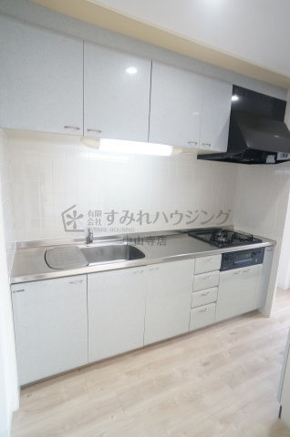 サンハイツ宝塚五月台B棟のキッチン