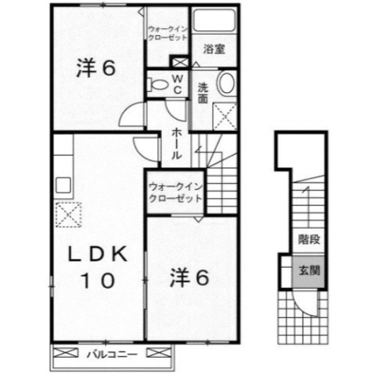 【間取り】 | レッジェンダＡ
