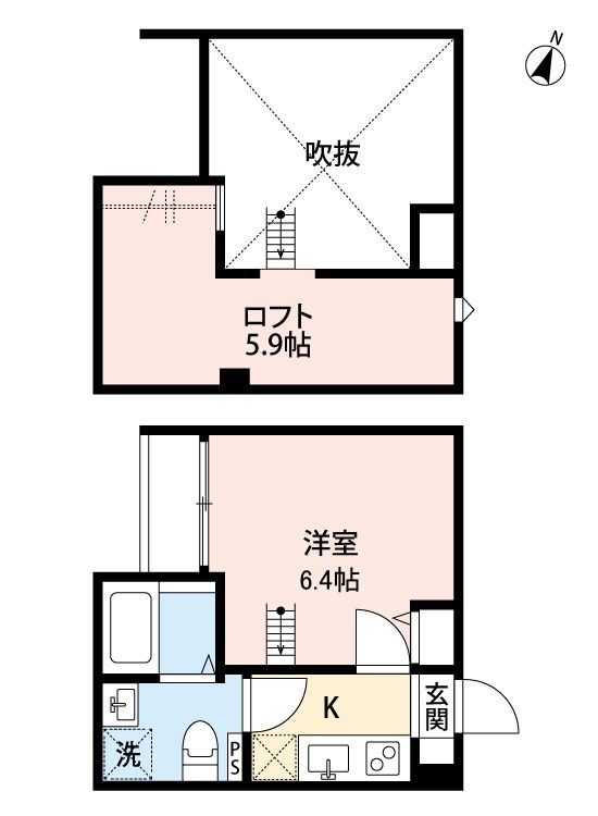 コンフォールの間取り