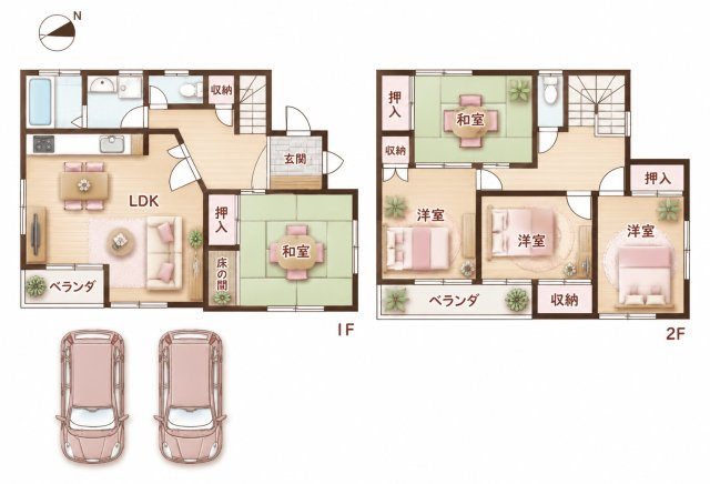 山之上4丁目　中古一戸建ての間取り|間取り図はいかがですか？ご希望を叶える間取りですか？リビングの広さは？水回りの位置は？カウンターキッチン？など色々な情報が集約されています。弊社ではリフォームなどのご相談も承っております。