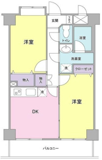 【間取り】 | エクレール上池台 | 間取りです。