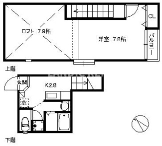【間取り】 | ボルベール学研都市