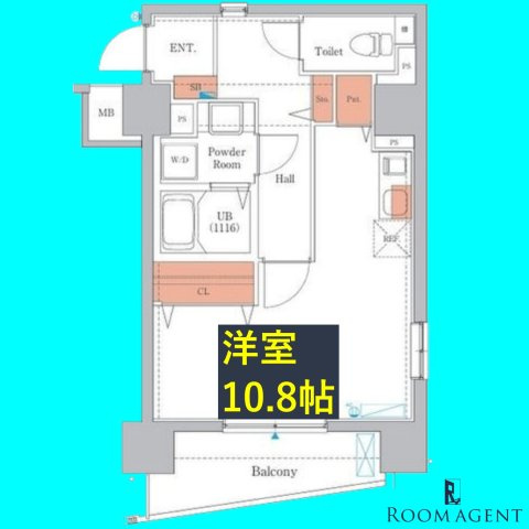 エストゥルースプラス押切の間取り