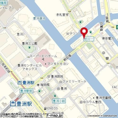【地図】 | コンシェリア豊洲MASTERʼS VILLA（コンシェリア豊洲マスターズヴィラ）
