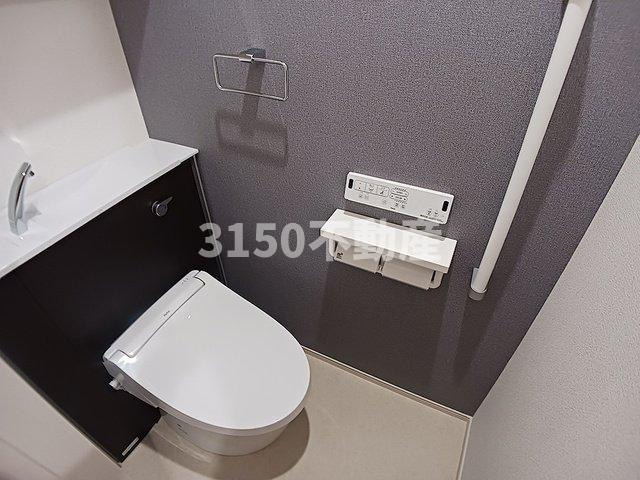 エス　ウィステリア　Ⅱのトイレ|シンプルで使いやすいトイレです
