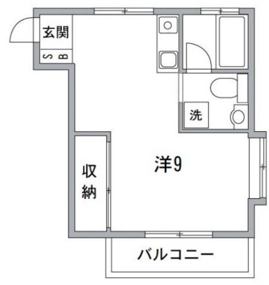 高柳ビルの間取り|間取りです。