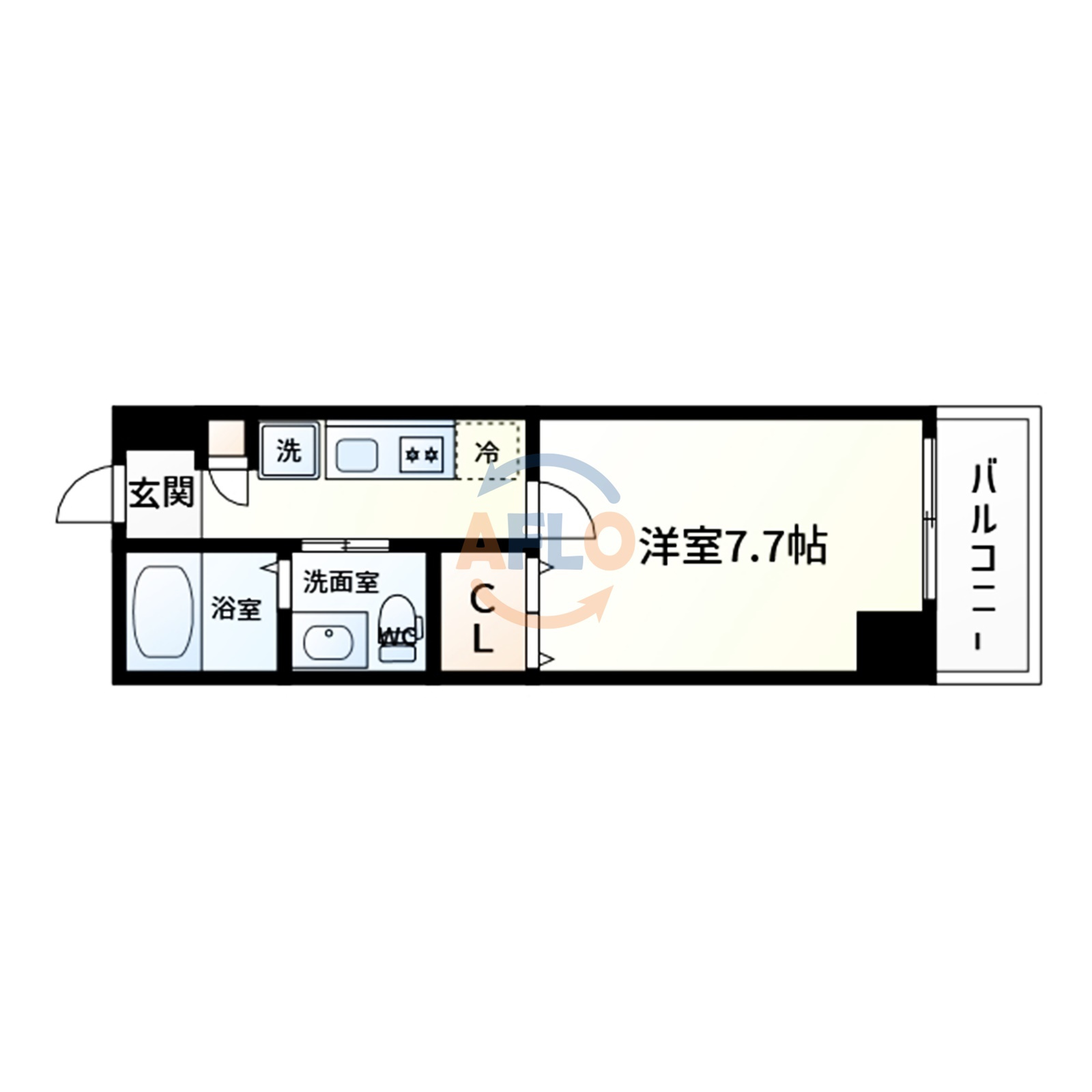ウインズコート城東中央の間取り|ウインズコート城東中央　間取り
