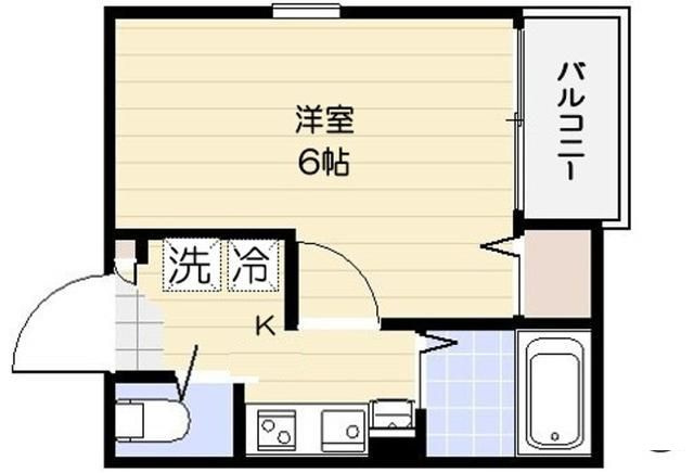 クルーセ西落合の間取り|間取りです。