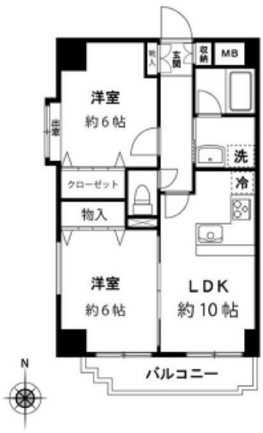 ルミエール大森の間取り|間取り