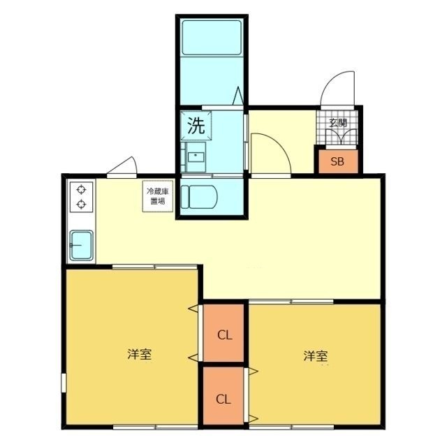 セントラル東中野の間取り|間取りです。