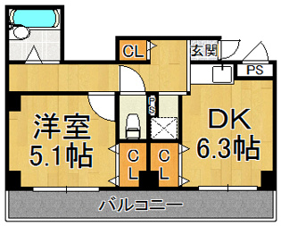 明生ビルの間取り