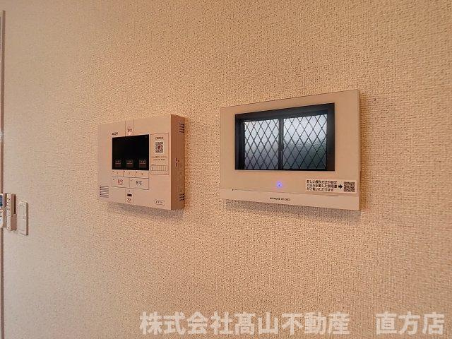 直方市大字感田のアパートのセキュリティ