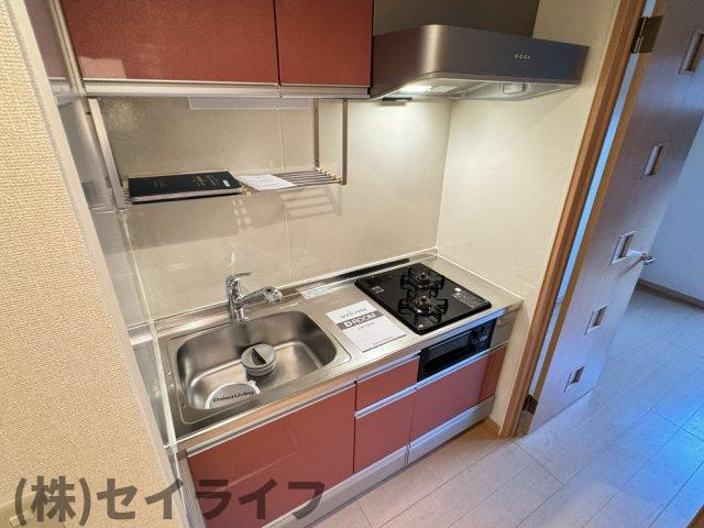 ルピナスC棟のキッチン