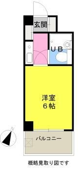 グレイス上大岡の間取り