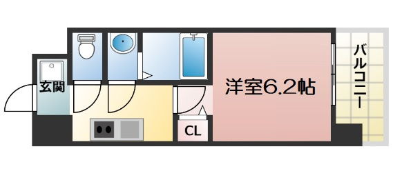 【間取り】 | スプランディッドナンバセカンド