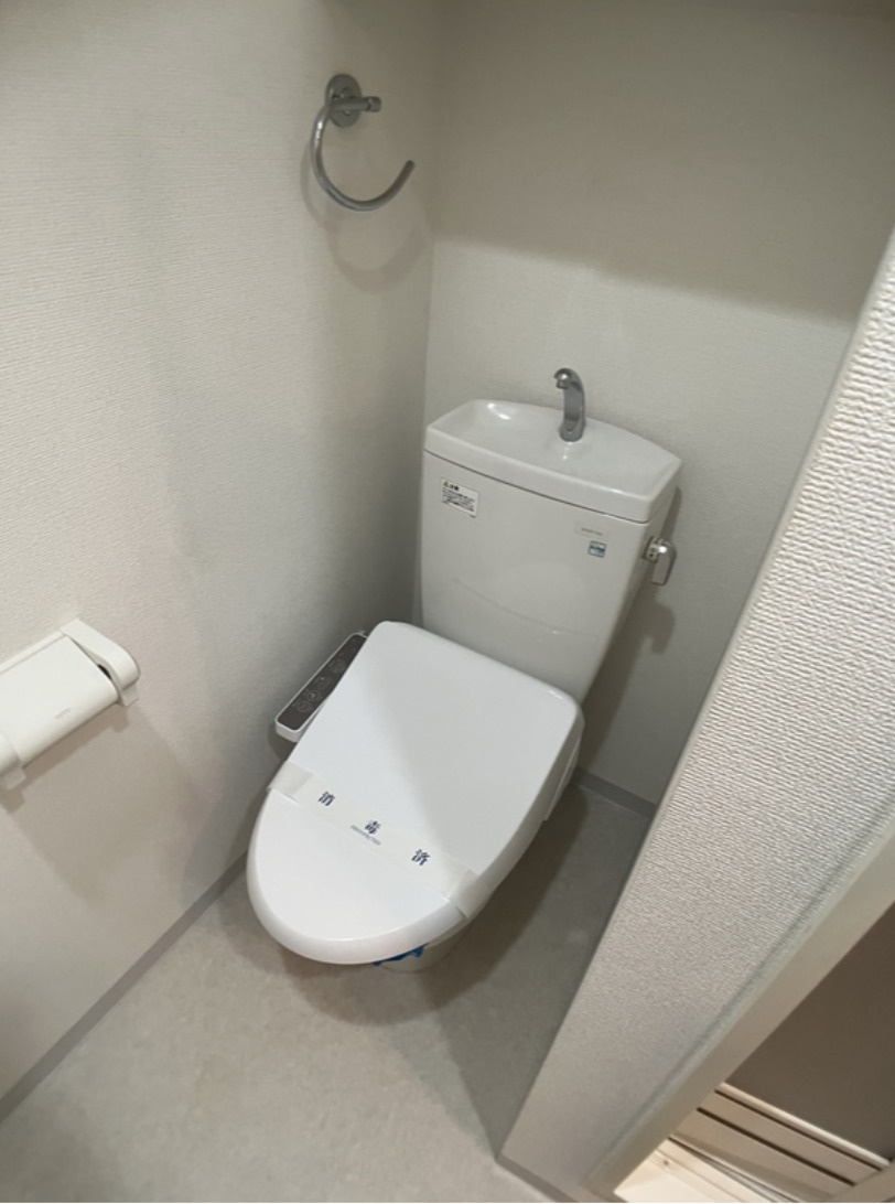 板橋区幸町の賃貸マンションのトイレ|トイレ