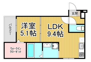 フジパレス西宮南甲子園の間取り