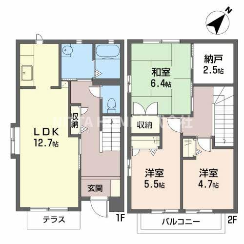 福知山市字篠尾のアパート