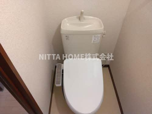 福知山市字篠尾のアパートのトイレ|暖房洗浄付きのトイレです◇